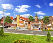 Vollmer 43724 - H0 Wohnhaus und Konditorei